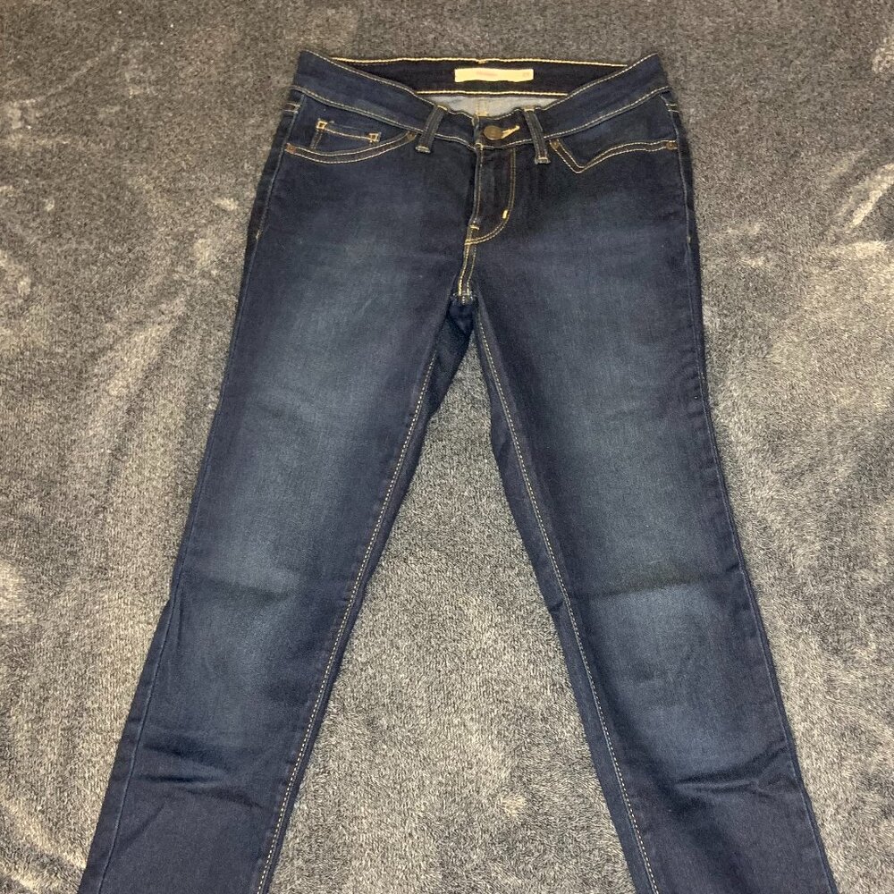 Levi's Dark Blue Denim 711 Skinny Size 25